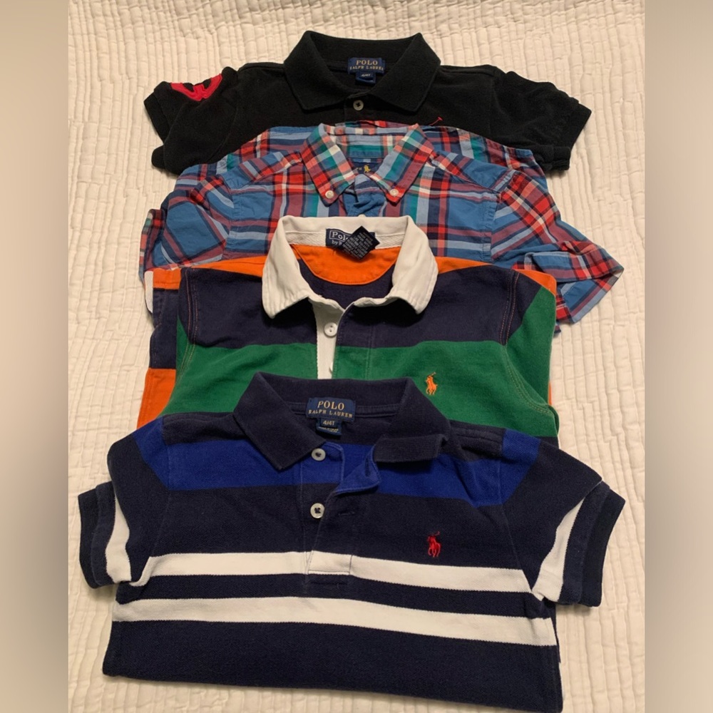 Polo Ralph Lauren 4T / 5T Shirt Bundle